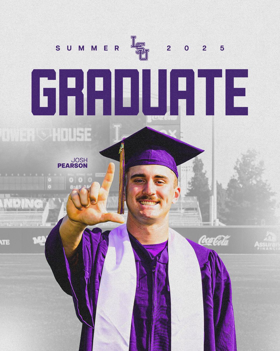 LSUbaseball's tweet image. Congrats to Josh on earning his LSU degree! 

@joshpearsonbb2 | #ThePowerhouse