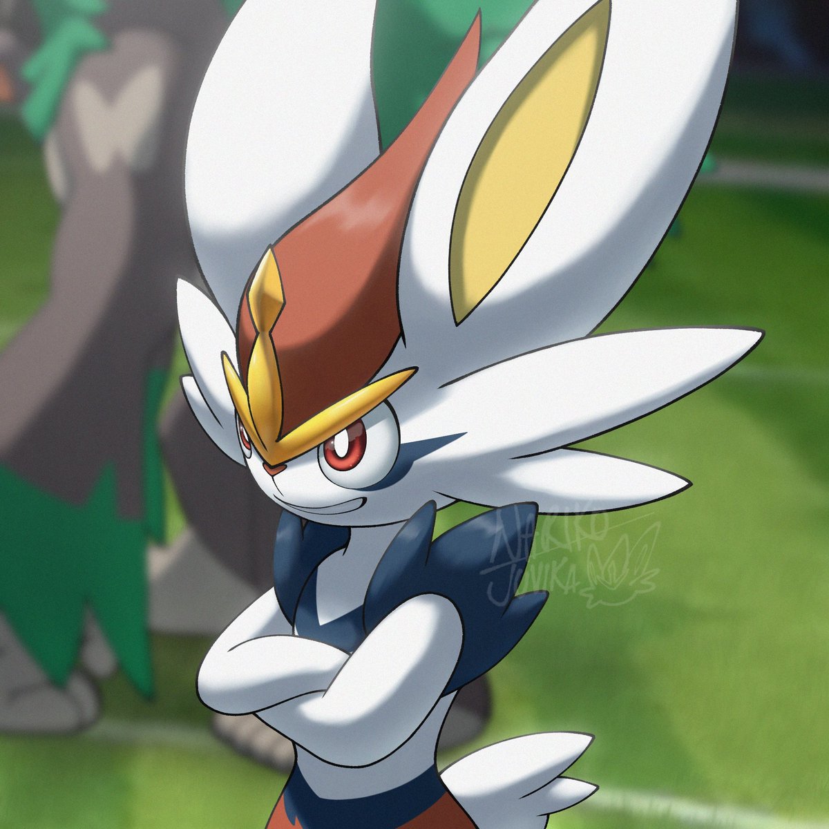 "We have been training hard..." 🔥⚽✨
#Pokemon #Cinderace