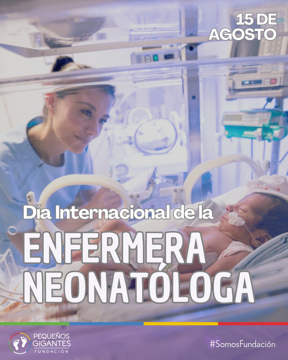 fuundacionpg's tweet photo. 💜👶 Hoy celebramos a quienes cuidan las vidas más pequeñas con un amor inmenso.
🫂Gracias, enfermeras y enfermeros neonatales, por ser calma, esperanza y luz en cada nuevo comienzo. 💜✨ https://t.co/Ey6nR9BCHd