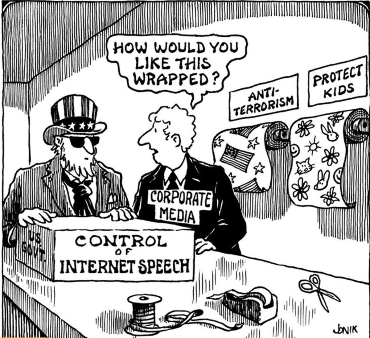 Brazilian Influencer that was accused of "portraying children in an adult (and probably sexualized) way" was arrested today and the Brazilian government already has proposed a new censorship law in-place...

That's why we need to build stuff that is "impossible to be evil" as
