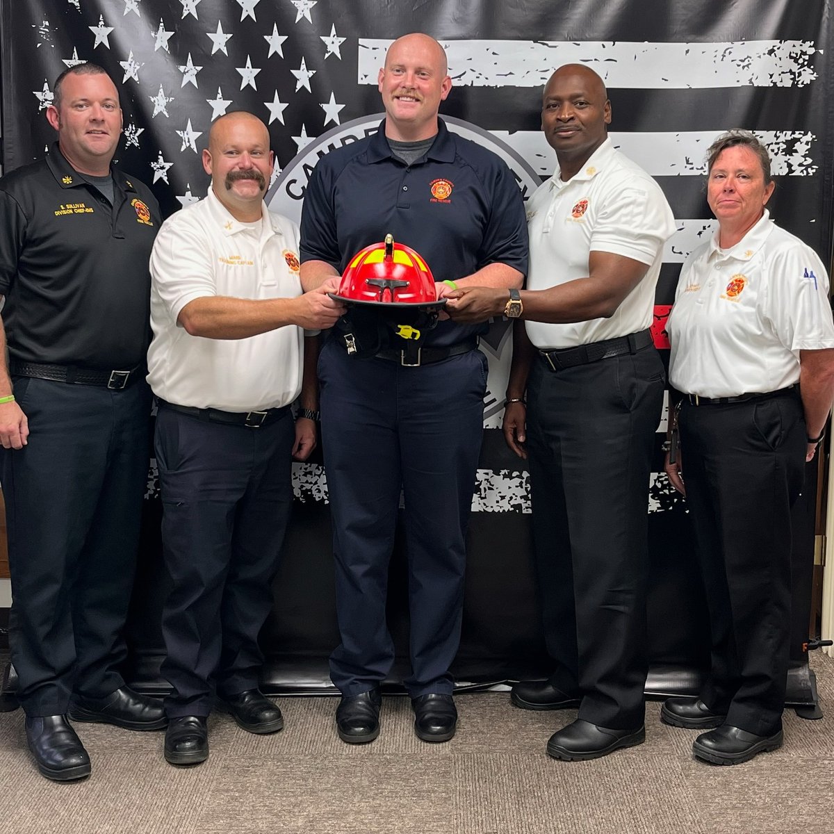 CCFR_GA's tweet image. Please join us in congratulating FF/EMT Alexander Hoffman on his promotion to Asst. Fire Training Officer.
The Asst. Fire Training Officer position carries the rank of Lieutenant, and we are excited to see Hoffman take on this important role within the Fire Training Division.