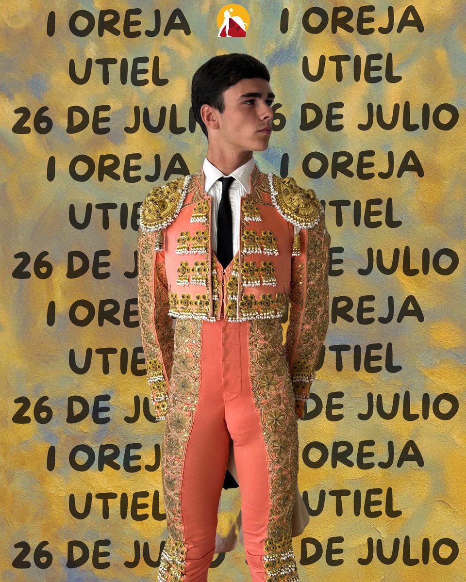 🏆 𝗦𝗶𝗺𝗼́𝗻 𝗔𝗻𝗱𝗿𝗲𝘂 cortó una oreja el pasado 26 de julio en Utiel

👉🏼 Lideró la clasificación del primer festejo de la fase clasificatoria 

🔜 No te lo puedes perder en Ondara  

#circuitovalencianodenovilladas💛