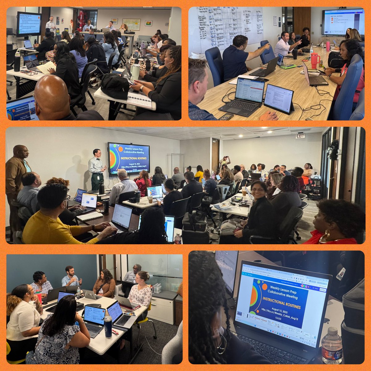 Today is collaboration Friday! Our core content curriculum coordinators, instructional facilitators, and professional and digital learning teams are in production mode! #WeeklyLessonPrep #Videos #AcademicServices #SchoolLeadership