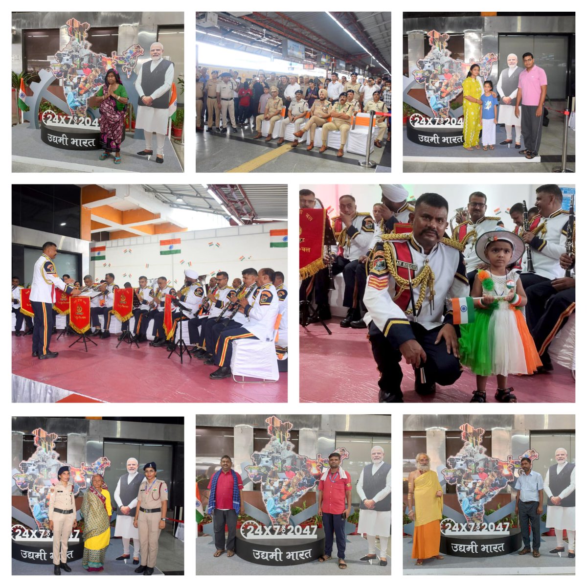 RPF INDIA (@rpf_india) on Twitter photo This #IndependenceDay, Hazrat Nizamuddin Station echoed with tunes of patriotism!
🎺 The RPSF Brass Band filled the air with melody, pride & the spirit of freedom.
📸 Visitors also flocked to the vibrant Selfie Point to capture the moment.
#IndependenceDay2025 #RPSFBand <a href="/rpsfhq/">RPSF (Railway Protection Special Force)</a> This #IndependenceDay, Hazrat Nizamuddin Station echoed with tunes of patriotism!
🎺 The RPSF Brass Band filled the air with melody, pride & the spirit of freedom.
📸 Visitors also flocked to the vibrant Selfie Point to capture the moment.
#IndependenceDay2025 #RPSFBand <a href="/rpsfhq/">RPSF (Railway Protection Special Force)</a>