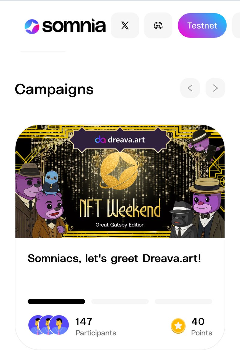 vyforwork's tweet photo. New quest, the first quest ever on S5 Somniac!!!
Point: 40
Just 2 social tasks and 1 creating NFT!!! Lets complete it before TGE #SOMI guysss!!!!
#Somnia #RoadtoMainnet #SOMI #Newquest #SomniaCreator #SomniaNetwork to https://t.co/Nklt1mPSa9