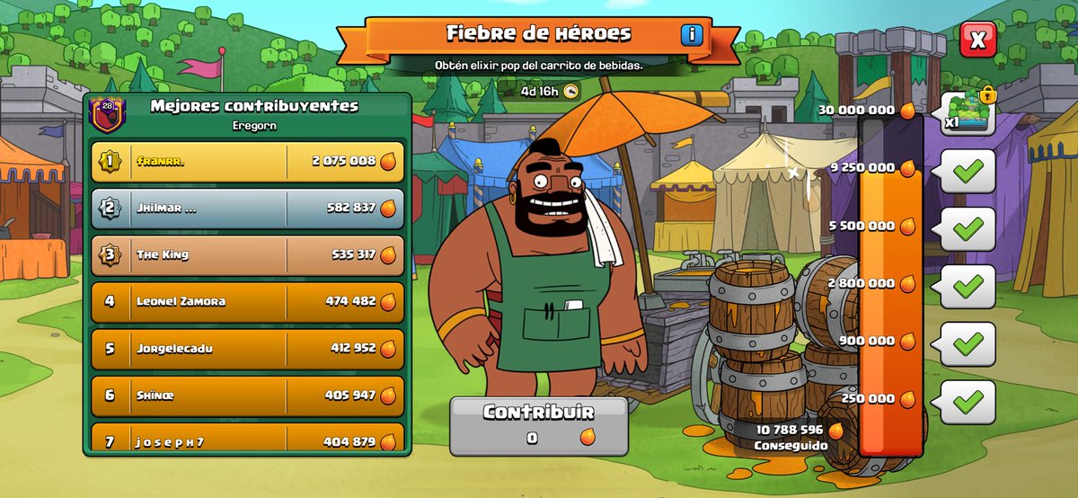 p4nd1l0's tweet photo. @ClashofClans Player tag: #RUGCUYJR
#HeroRush 
#ClashARama https://t.co/8vodxn0WDl