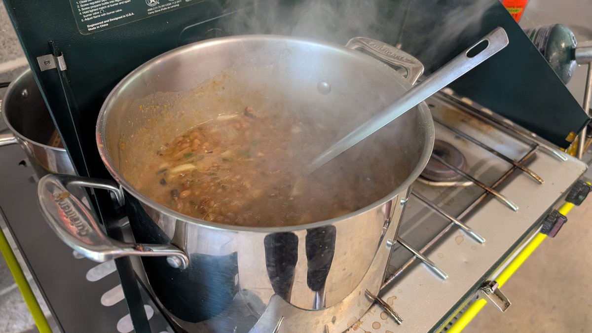 At the cook out for the arrl teacher institute.