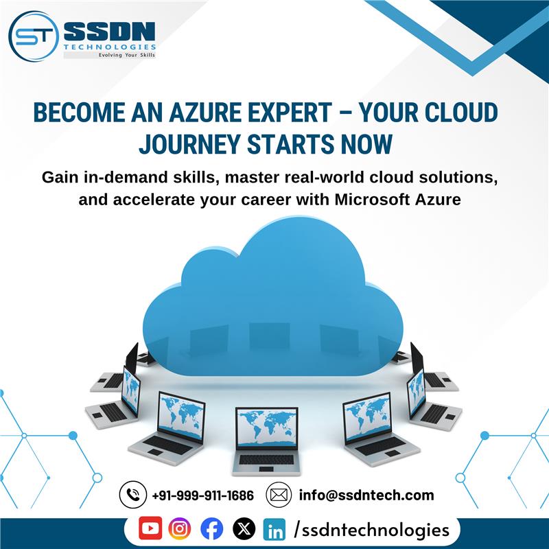 ssdntechnologie's tweet image. 🌐 Become an Azure Expert – Your Cloud Journey Starts Now!

📞 Contact Us: +91-999-911-1686
📩 Email: info@ssdntech.com
🌐 Website: ssdntech.com

#MicrosoftAzure #CloudSkills #SSDNTech #CorporateTrainingProgram #SSDNTechnologies 
#Azure #azurechance #CloudComputing