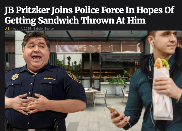 Hard not to love <a href="/TheBabylonBee/">The Babylon Bee</a>