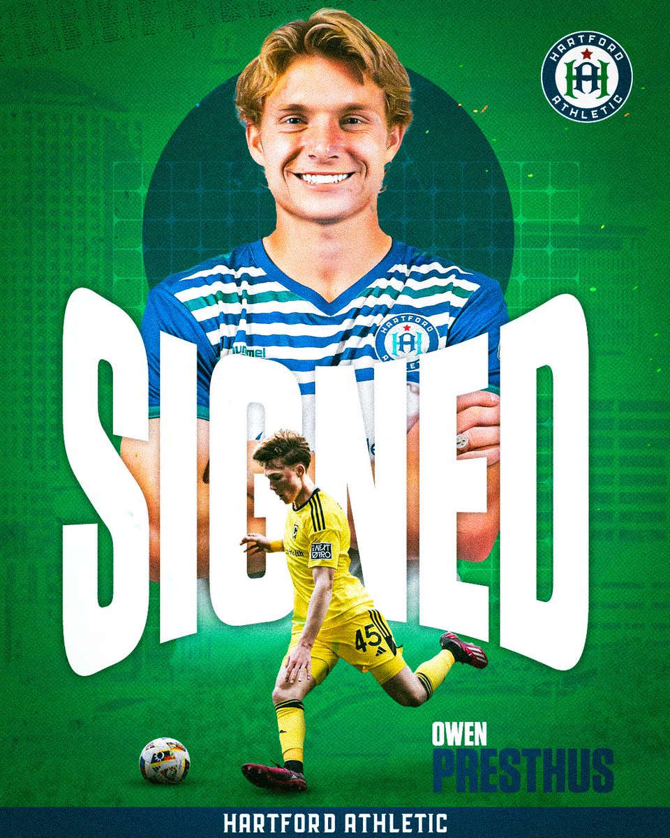 hfdathletic's tweet photo. Welcome Owen Presthus to the Green and Blue 🟢🔵

Read more 🗞️ https://t.co/CxIXMQTJms https://t.co/s9RZQ2lPPt