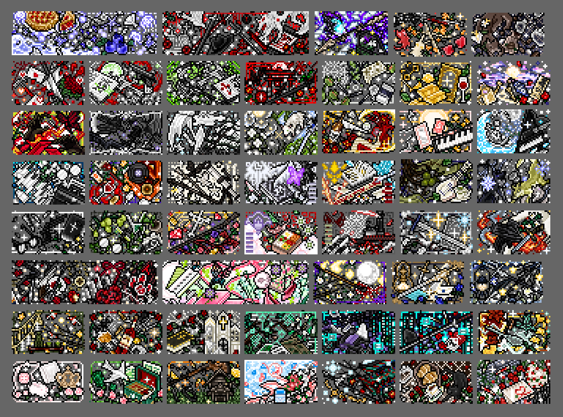 그동안 작업했던 가로롱타입이 꽤 쌓여서
올려두고 갑니다~! 늘 감사합니다!😊