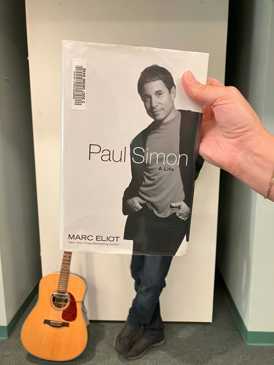 wpglibrary's tweet photo. This week's #bookfacefriday is Paul Simon : a Life by Marc Eliot
Find it here: https://t.co/ExwXXZgdxF
#WPLBookface #bookface
#WPLBranchFeature #SirWilliamStephenson https://t.co/mFU2WDtScO