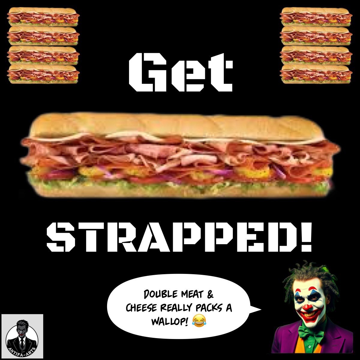conn_pj's tweet photo. @NotHoodlum #Subway #GetStrapped https://t.co/NZ0iKrZwpO