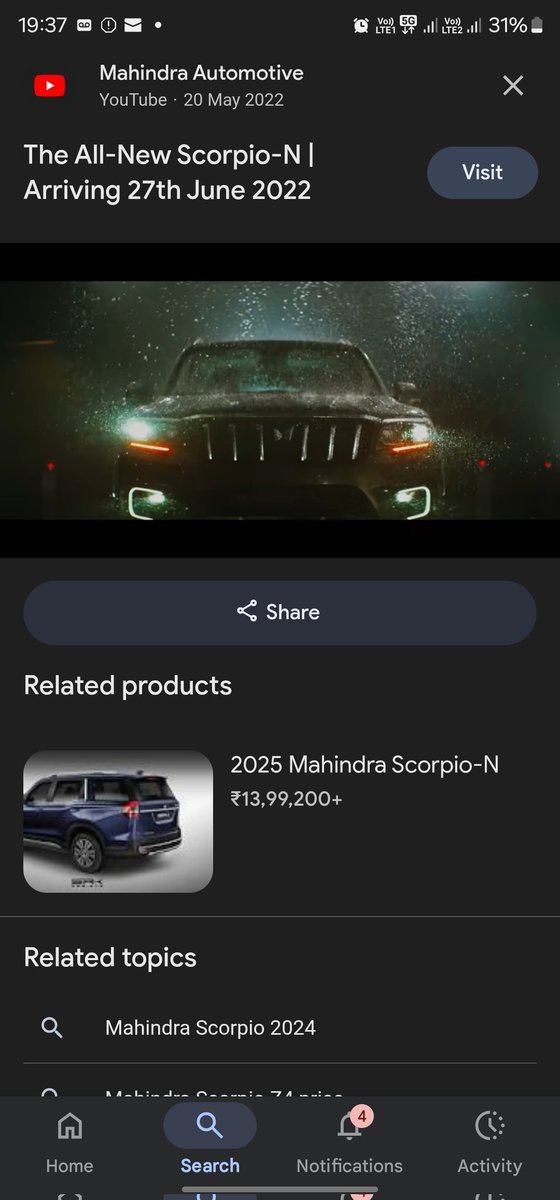 sunilaryush's tweet photo. @anandmahindra @MahindraScorpio https://t.co/SUjgyPG1ps