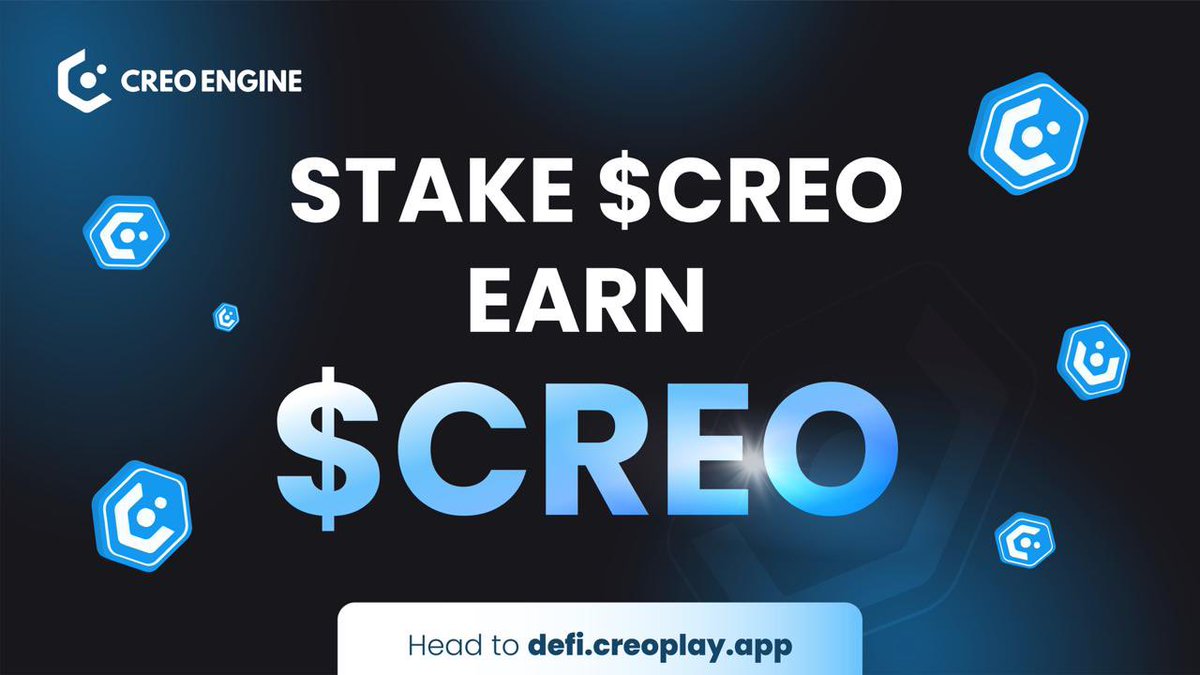 𝐖𝐢𝐭𝐡 𝐃𝐞𝐅𝐢 𝐥𝐞𝐚𝐝𝐢𝐧𝐠 𝐭𝐡𝐞 𝐜𝐨𝐧𝐯𝐞𝐫𝐬𝐚𝐭𝐢𝐨𝐧, this is the perfect moment to put your assets to work, especially with 𝐡𝐢𝐠𝐡 𝐀𝐏𝐑 𝐨𝐩𝐩𝐨𝐫𝐭𝐮𝐧𝐢𝐭𝐢𝐞𝐬 on the table.

As Ethereum volume climbs and DeFi regains momentum, 𝐂𝐫𝐞𝐨𝐃𝐞𝐅𝐢 is turning that