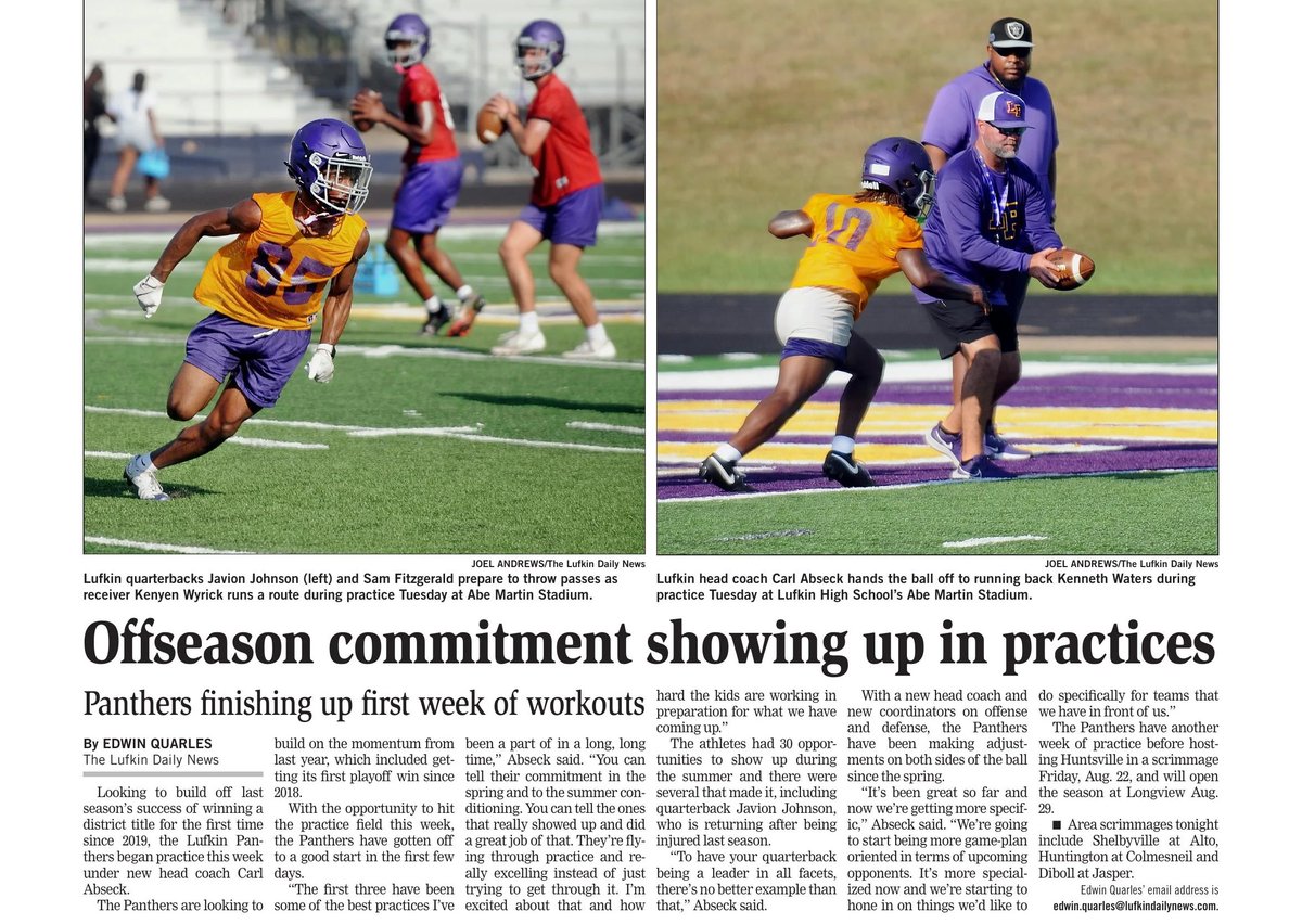 LufkinPantherSports (@lufkin_sports) on Twitter photo 