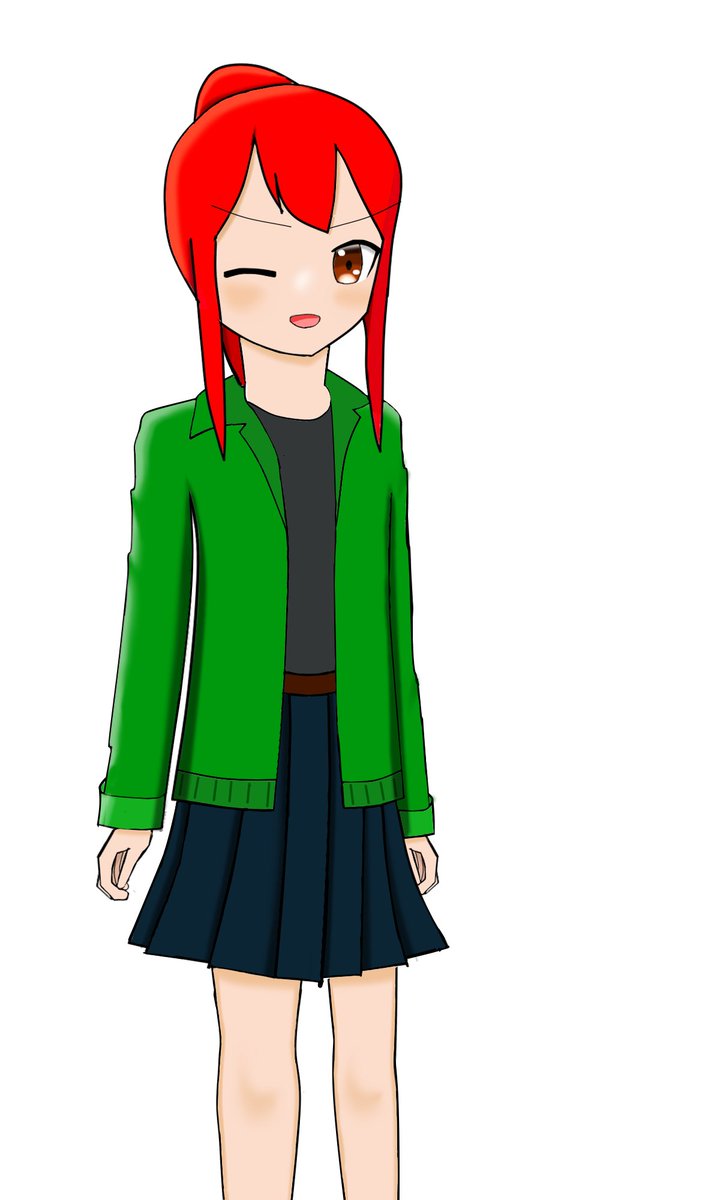 Minore_Mythic's tweet photo. この前の曲解説に使ったキャラの立ち絵をちょっとだけ改善してみた。下手なのに変わりはないけど⋯⋯ https://t.co/hPN3JaKTmn