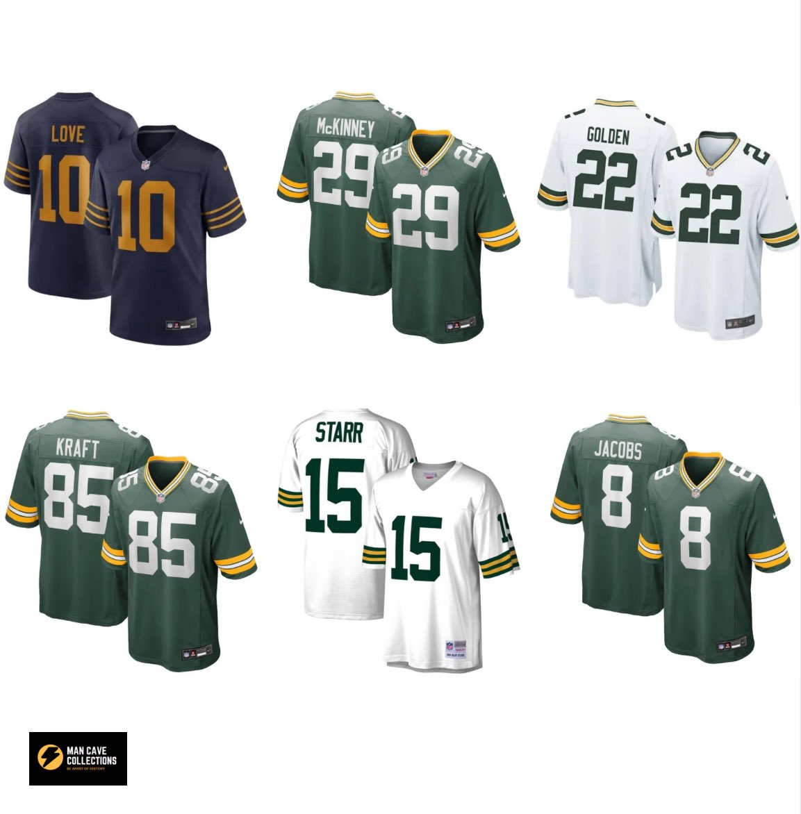GIVEAWAY: Green Bay Packers jersey (winner decides player/style/size) 🔥

Retweet by midnight on Tuesday to be entered to win. (must also be following us)

Tag a Packers fan below for an extra entry!