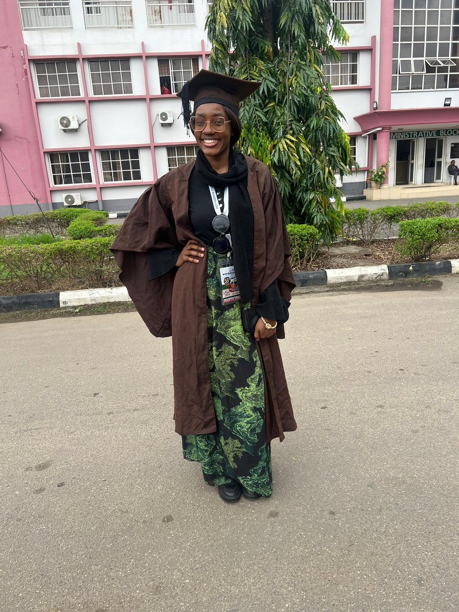 miriamthepretty's tweet photo. i was inducted into the profession yesterday and i am now a Registered Dietitian-Nutritionist in Nigeria🎉 
so ready to use my knowledge to judge others…sorry i mean help https://t.co/7bminDUoKB