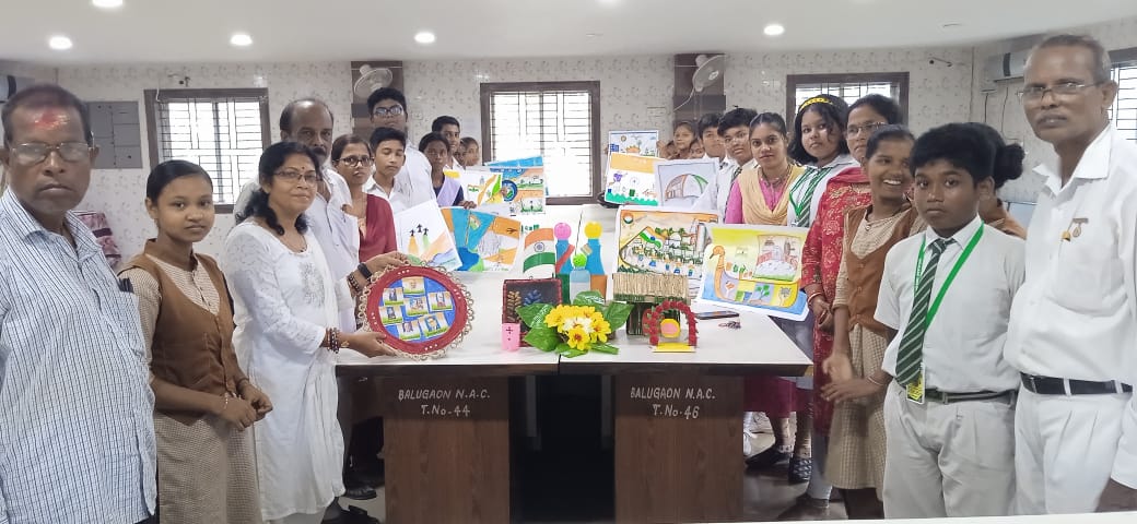 Celebration of Independence day, Distribution of Garland to freedom fighter, Har Ghar Tiranga Campaign, Drawing competition among school students and cultural programme in respect of Balugaon NAC.
#dmkhordha #HousingandUrbanDevelopment #CMOOdisha #dudakhordha #SanitationSafety