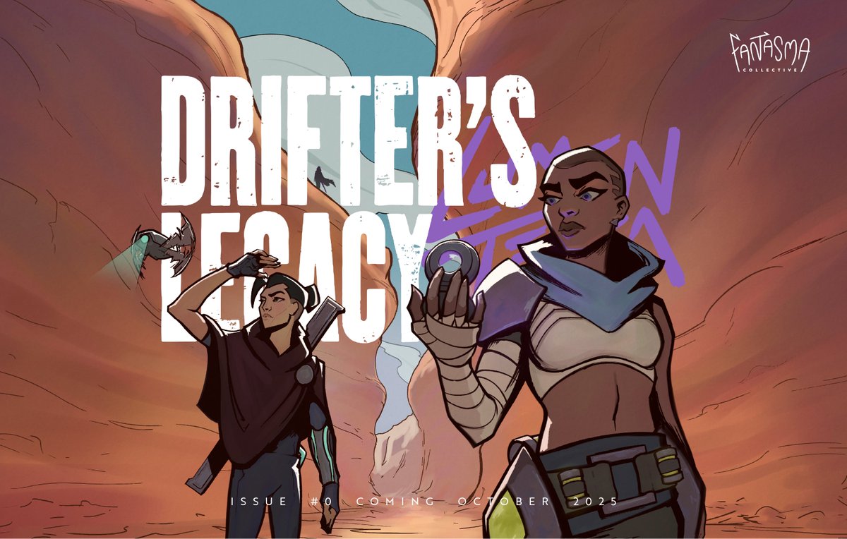 FantasmaColl's tweet photo. Introducing: Drifter's Legacy
•
Our first story's codename, Project Labrys, has served us well over the last few months. But our tale lies in the legacy of a certain Drifter, Master Razak... We're happy to introduce you to its proper title: Drifter's Legacy.

🔗 Link in thread https://t.co/SA0g1aNCaK