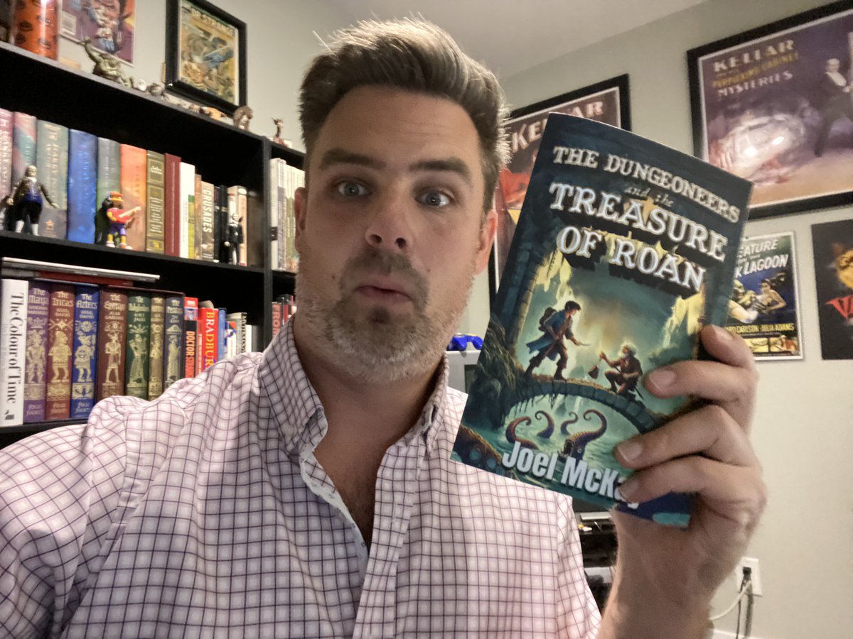 #TheDungeoneers and the Treasure of Roan is out today! Go get a copy here: tinyurl.com/3nh6pxj3

Come for the treasure, stay for the honorable goblins. Pay attention to the ruby thimble.

#Author #BookBirthday #YAFantasy #Fantasy