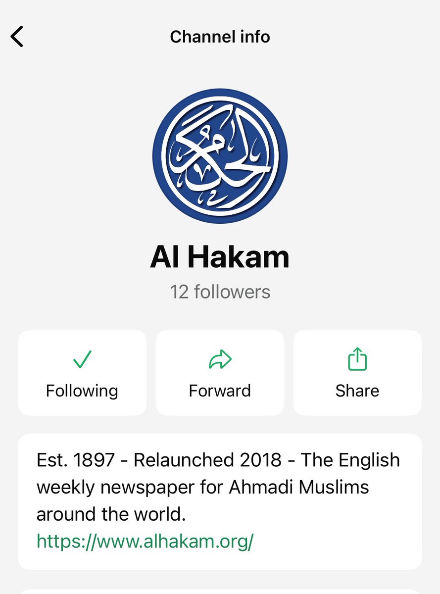 🚨 ANNOUNCEMENT!

Follow our new WhatsApp channel to stay updated on all things Al Hakam. 

Never miss an article, post or video!

Follow here ➡️ whatsapp.com/channel/0029Vb…