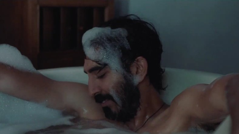 devpatelthinker's tweet image. dev patel in the upcoming horror film rabbit trap
