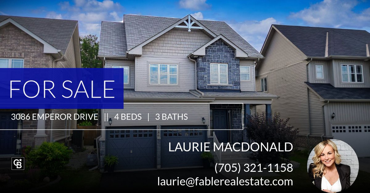 LaurieFerragine's tweet photo. Looking for a new home? This listing could be the one! Please don't hesitate to reach out with any questions! You can reach me at (705) 321-1158.

Laurie MacDonald
Sales Representative
laurie@fablerealestate.com
705-321-1158 https://t.co/oz3nhUKX8j https://t.co/DfhUc4aCuF