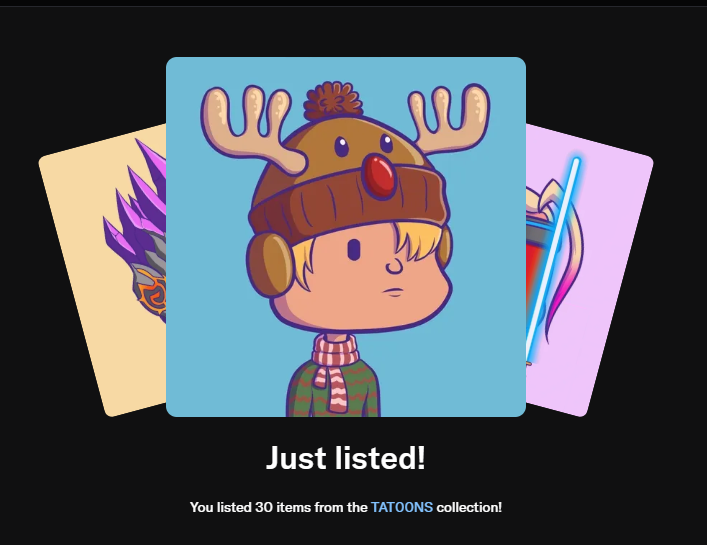 LucMertens1's tweet photo. This is so difficult for me to accept but this is one of the best polygon projects and it doesn't lift of.
It is hard but I listed 30 items on floor, maybe we can attract a real good investor. #tattoons https://t.co/f05X7dkg9x