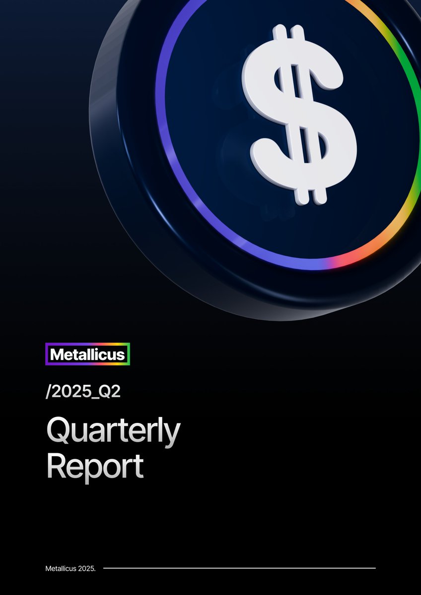ICYMI - The <a href="/MetallicusTDBN/">Metallicus</a> Q2 Report 

Breakdown ↓
