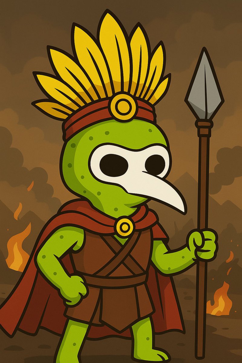 Ahadgot's tweet photo. Leading the $BOBLS tribe into battle. Victory is our only path. ⚔️
Contract: nnt8dZU4ZSiPXUdcmku4VcJFmhp7SsNDipzBKSppump
https://t.co/eJmlFljUci https://t.co/P7DxhXHELN