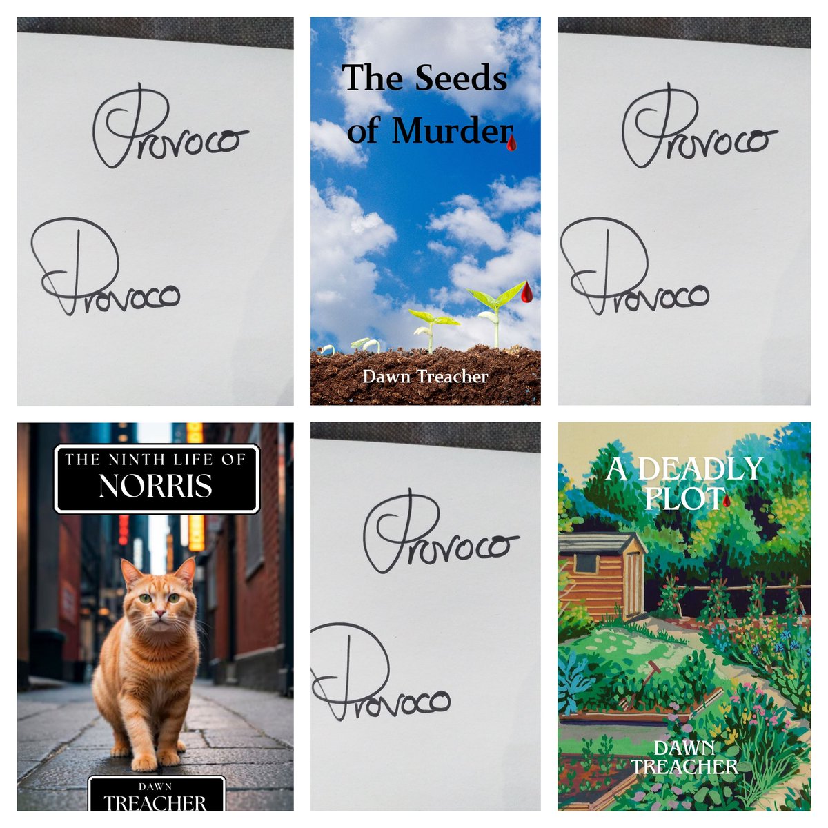 Provoco-Publishing (@weareprovoco) on Twitter photo Current titles from <a href="/DSquiffy/">Dawn Treacher</a> are all available from provoco-publishing.com/books, <a href="/AmazonUK/">Amazon.co.uk</a>, <a href="/amazon/">Amazon</a>, <a href="/amazonca/">Amazon Canada</a>, <a href="/AmazonAustralia/">Amazon.com.au</a> and selected bookstores worldwide. Current titles from <a href="/DSquiffy/">Dawn Treacher</a> are all available from provoco-publishing.com/books, <a href="/AmazonUK/">Amazon.co.uk</a>, <a href="/amazon/">Amazon</a>, <a href="/amazonca/">Amazon Canada</a>, <a href="/AmazonAustralia/">Amazon.com.au</a> and selected bookstores worldwide.