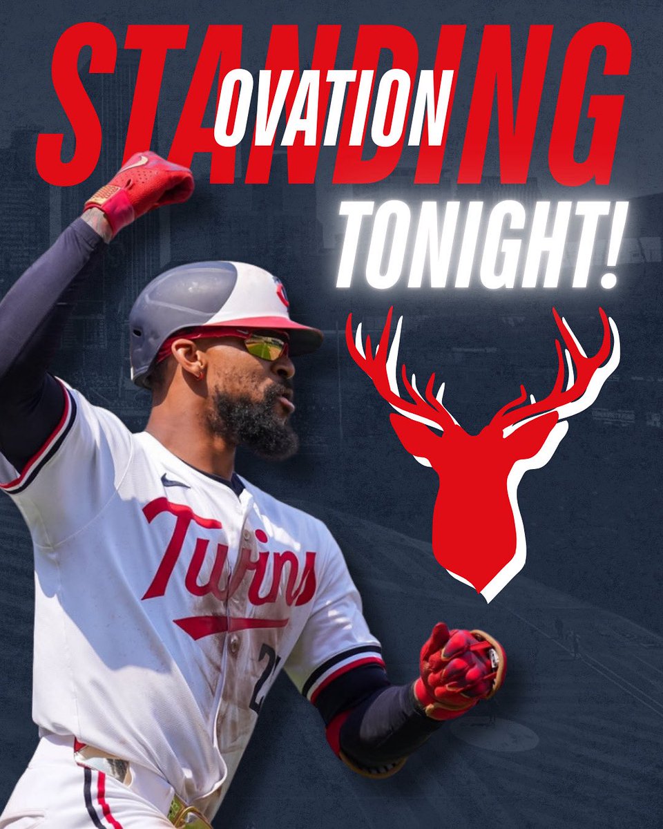 TODAY IS THE DAY!!!

Let’s show Byron Buxton our appreciation for his loyalty to the organization and fanbase tonight with a STANDING OVATION in his first plate appearance tonight!

LIKE AND REPOST TO SPREAD THE WORD!!!!!