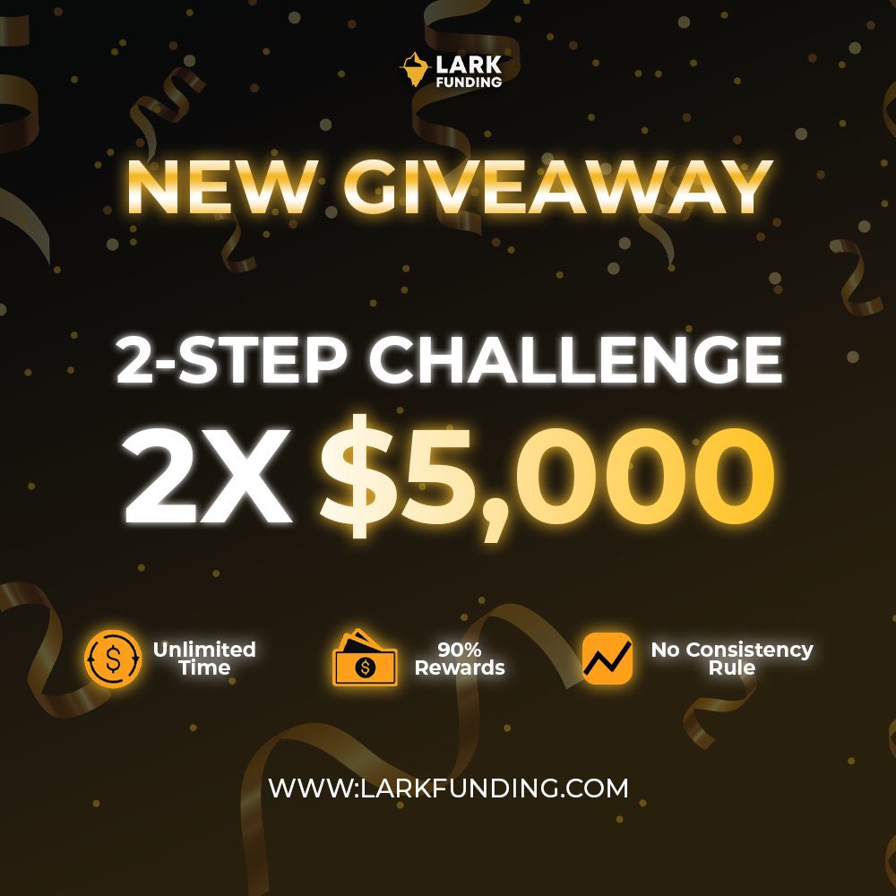 TOXICTRADER ⚡️ (@_toxic_trader) on Twitter photo 🚨 GIVEAWAY ALERT 🚨
2 x $5000 Giveaway Accounts
Rules:
1. follow <a href="/_toxic_trader/">T O X I C 🔱</a> <a href="/larkfunding/">larkfunding</a> <a href="/ICTGEMS/">T O X I C 🔱</a>
2. vote for lark - propfirmmatch.com/favorite-firms
3. retweet lark pinned post - x.com/larkfunding/st… x.com/messages/media… 🚨 GIVEAWAY ALERT 🚨
2 x $5000 Giveaway Accounts
Rules:
1. follow <a href="/_toxic_trader/">T O X I C 🔱</a> <a href="/larkfunding/">larkfunding</a> <a href="/ICTGEMS/">T O X I C 🔱</a>
2. vote for lark - propfirmmatch.com/favorite-firms
3. retweet lark pinned post - x.com/larkfunding/st… x.com/messages/media…