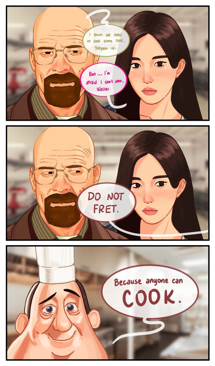 yooyeon cooking 

#tripleSfanArt??? ig idek 🥀