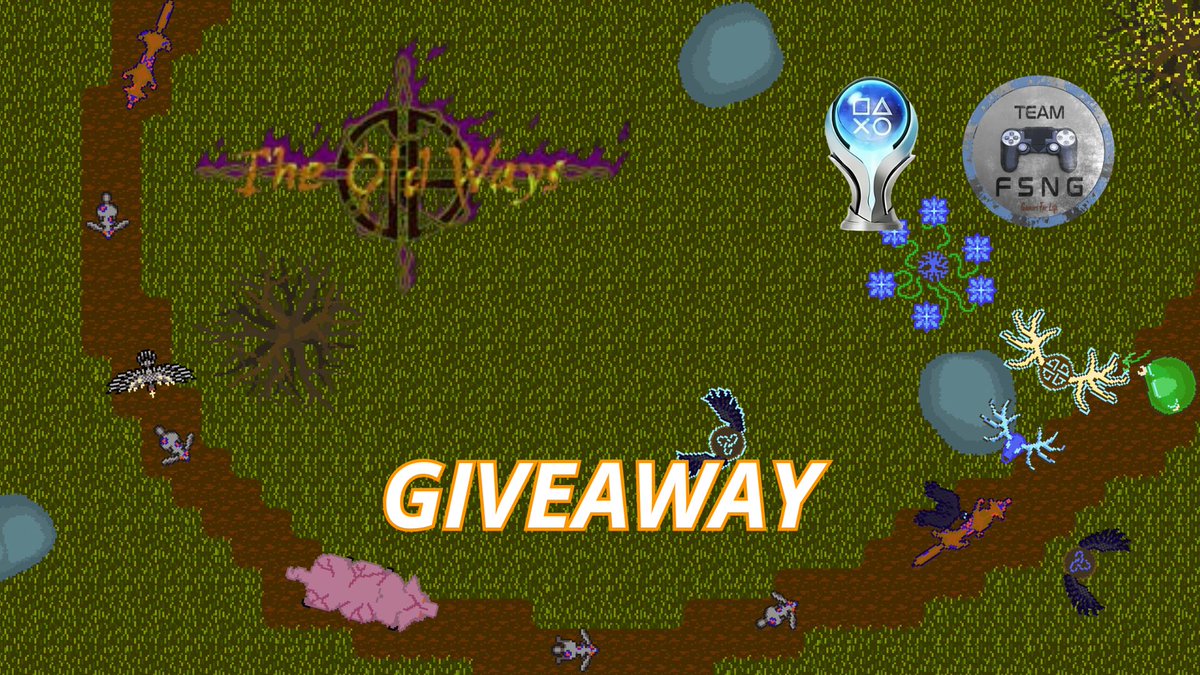 Hello
#Giveaway 
i have 1 key crossbuy region of your choice as/eu/na/jp for THE OLD WAYS
 to win 
 follow
<a href="/yzo_studio/">y-zo studio</a> 
<a href="/HyperrealityEnt/">Hyperreality Entertainment</a> 
<a href="/Teamfsng4822/">Team fsng gaming</a> 
like,retweet and tag a friend
end 17/08/25
good luck