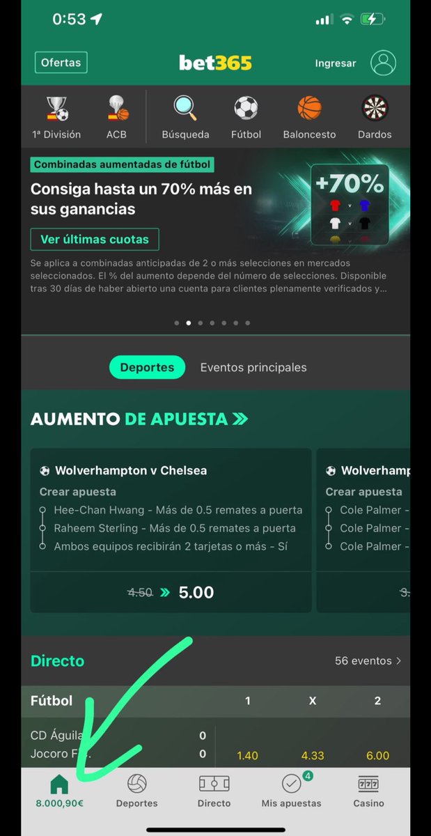 💶✅ LLEGA MI GRUPO VIP✅💶

Entra apuestas para todos los partidos del fin de semana y toda la NBA

POR SOLO 2,50€😱

Dejó fotos de algunas de nuestras mejores apuestas y retos (como el de 8€ a 8000€ en solo un fin de semana 🙉)

Interesados tengo MD abierto 📨