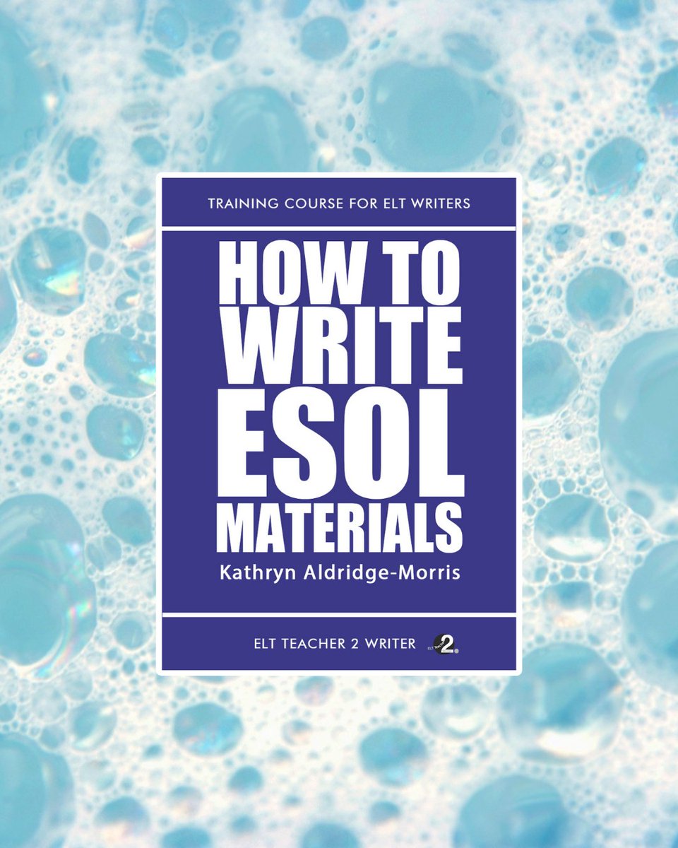 ELT_T2W's tweet image. Love a bubble bath and a good book? Us too! 🛀🏻
eltteacher2writer.co.uk/our-books/how-…
#ESOL #HowToWrite #ESOLteacher #ESOLteacherlife
