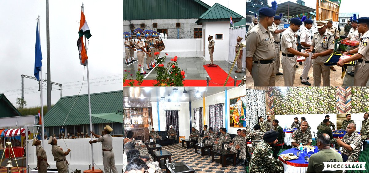 46BNCRPF's tweet photo. 46 BN celebrated Independence Day with immense pride and enthusiasm.The event began with the solemn hoisting of the tri-colour National Flag .This was followed by a series of exciting games &amp; competitions, which saw spirited participation from all.  @KOSCRPF @crpfddn @OPSRANGEANG https://t.co/xCqqa7ybCW