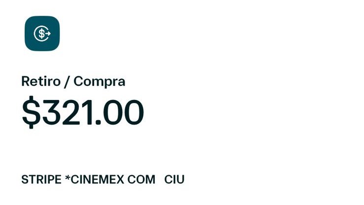 que onda <a href="/Cinemex/">Cinemex</a> compre mis boletos me jalaron el pago pero no recibí mi confirmación de mis boletos por correo ni nada, que procede?