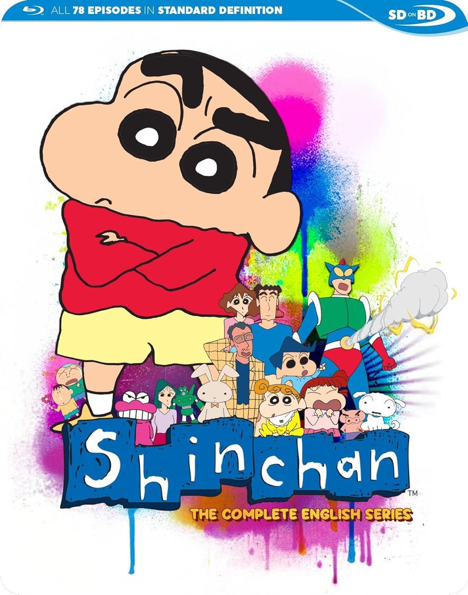 Wario64's tweet photo. Shin Chan Complete English Series (Blu-ray) up for preorder on Amazon ($69.95) https://t.co/DPHQWGbQSy

Crunchyroll Store https://t.co/mSyResPvdg #ad https://t.co/DvewLA6DbS