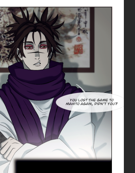 New Choso comic coming!! soon on my Patreon! 💜 #wip #choso
