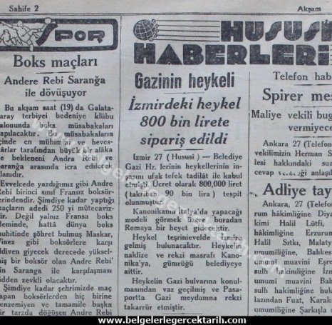 Atatürk döneminde, 1929 senesinde sadece Istanbul'da ve sadece 1 yılda 3359 çocuk açlıktan ölürken, 1930'da Italya'dan 90 bin TL'ye Atatürk heykeli sipariş edildi.

O dönem ortalama memur maaşı 30 TL'ydi.

Bunu tenkid edemeyenler arsızdır, vicdansızdır.