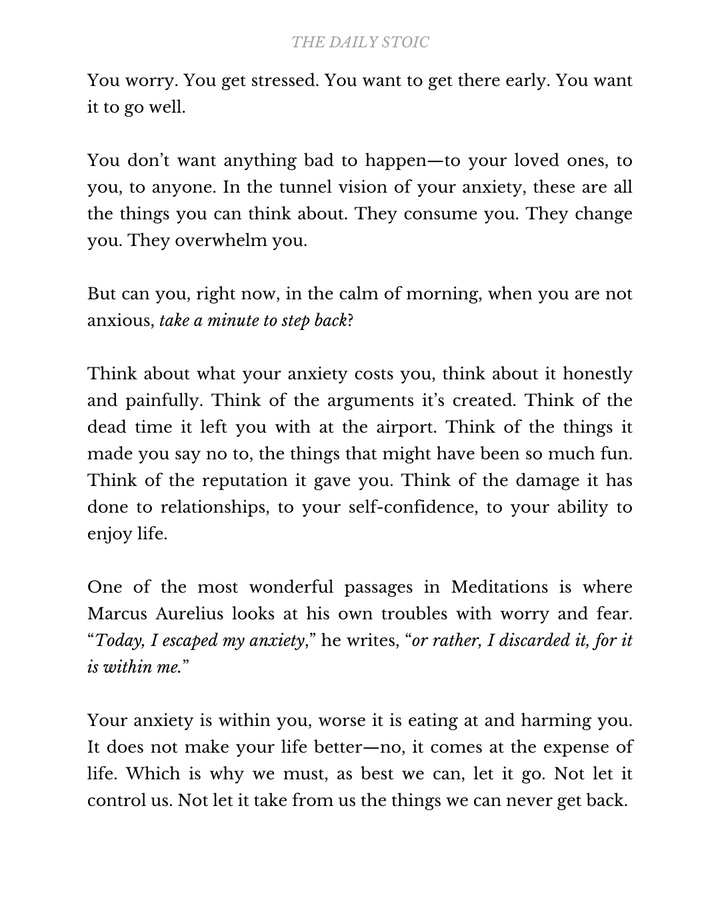 Why you shouldn't worry