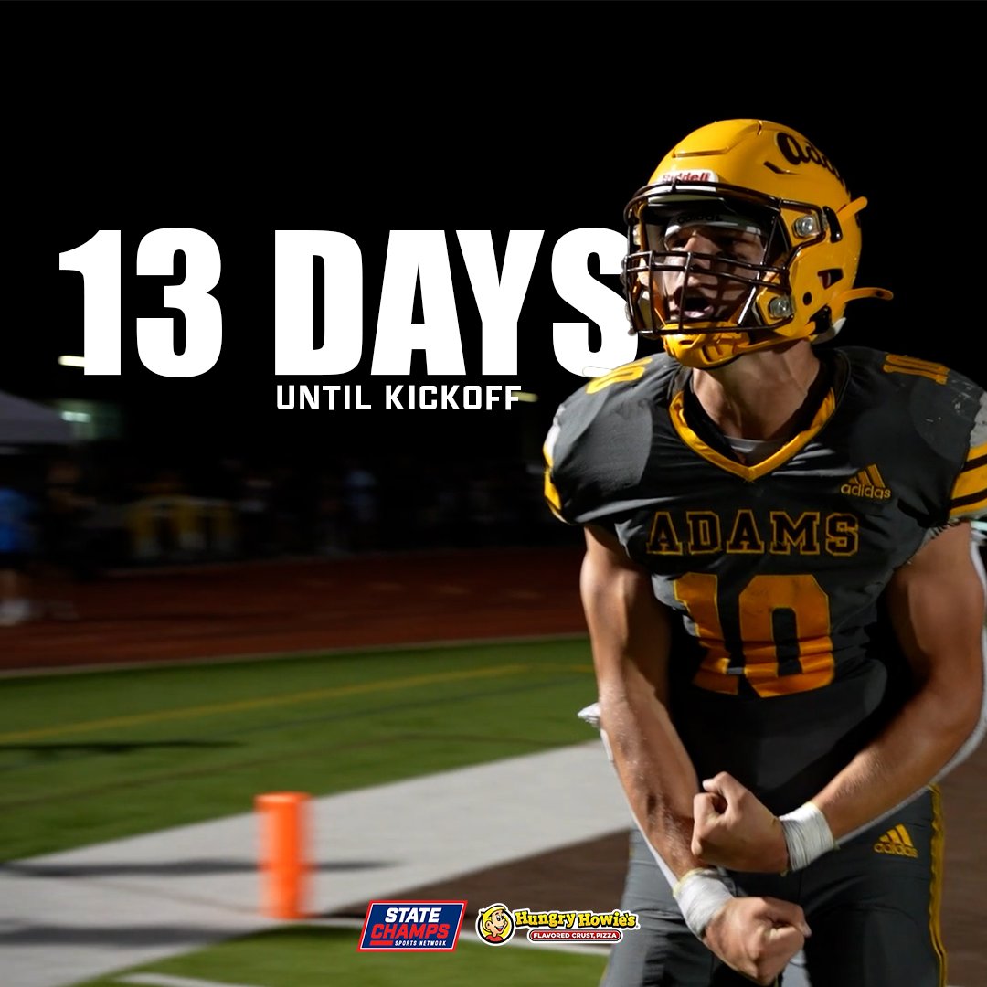 statechampsmich's tweet image. 13 DAYS UNTIL KICKOFF🏈 

#MHSAAFootball #Football #HSFootball