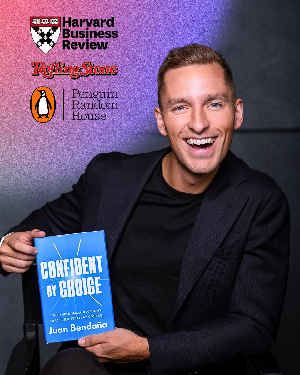 Big congrats #APBspeaker <a href="/JuanCbendana/">Juan Bendana</a> for the launch of #ConfidentByChoice! The book has already caught fire— earning features in <a href="/HarvardBiz/">Harvard Business Review</a>, <a href="/RollingStone/">Rolling Stone</a> &amp; more. This is a game-changer for orgs looking to inspire confidence in today’s fast-paced world: bit.ly/3JnxebO