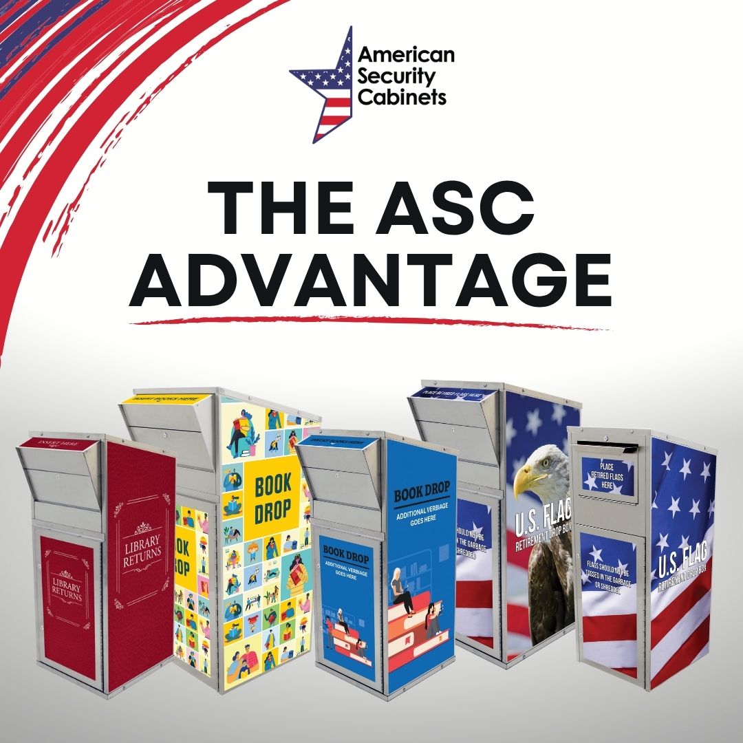 ASC_ABR's tweet photo. The ASC Advantage!
With decades of innovation behind us, we're your trusted partner in secure storage solutions.
https://t.co/34LYrQA2FS

#ASCAdvantage #SecureDropBox #MadeInUSA #AmericanSecurityCabinets #SecuritySolutions https://t.co/HiA4MMAwCc