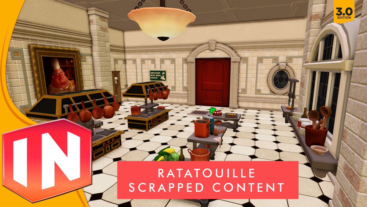 🚨 NEW Video: Unreleased Ratatouille INterior Content Revealed For Disney Infinity 3.0!

🎥: youtu.be/X9_x694-xXw