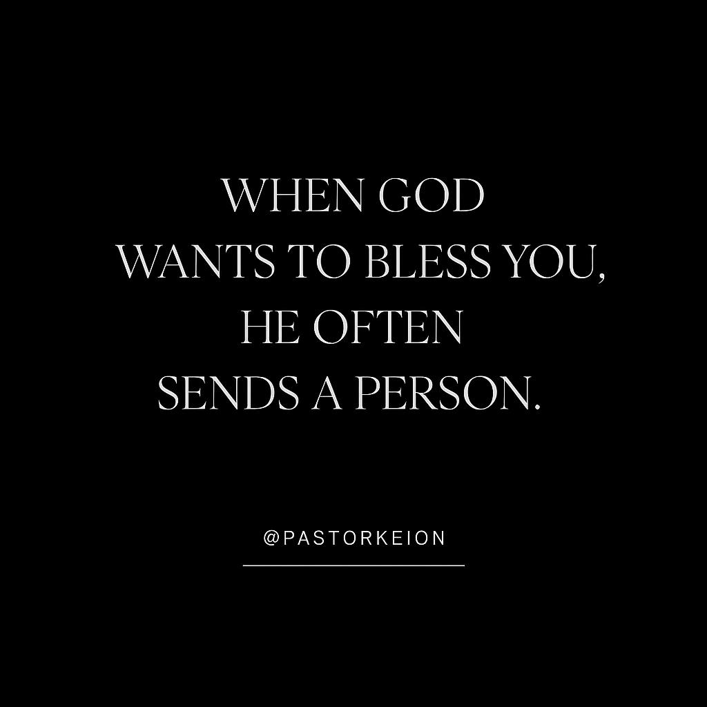 PastorKeion's tweet photo. That connection wasn’t random—it was divine.✨
Tag the person God used to bless your life. https://t.co/BCl8ZsYFiT